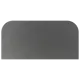 Лист притопочный Grillux стальной 500x12x1000мм черный