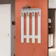 Вешалка Граникум 70x115x70 см 4 крючка цвет серый