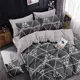 Пододеяльник Home Mercury Трискелион 23702, 220x180 см, поплин, цвет серый