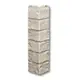 Угол наружный к фасадной панели VOX Brick Ivory 92x420x92мм песочный