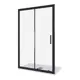 Душевая перегородка Good door Cofe КФ00010 110x190см черный профиль