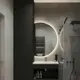 Зеркало для ванной Auramira d90702Lam с подсветкой 70x90см