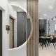 Зеркало для ванной Auramira m80402Lam с подсветкой 40x80см