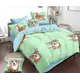 Простыня Home Mercury Корги компаньон 24237, 220x240 см, поплин, на резинке
