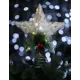Верхушка на елку Merry green DX227-WH/SI-02 Звезда с диодами h 25 см серый/серебристый