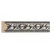Молдинг Decomaster 157-44 на стену и потолок, полистирол, цвет серый, 30x13x2000 мм