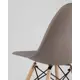 Комплект жестких сидений для стула 2 шт WWBT 46x41x40 см ABS-пластик цвет бежевый