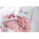 Комплект постельного белья Tac tntc949/949, евро, ранфорс, цвет розовый