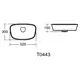 Раковина Ideal standard T044301 встраиваемая 52см