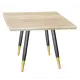 Стол квадратный Sheffilton Sht-t145 80x80 см МДФ цвет дуб сонома