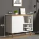 Тумба консоль Ismat Decor F75 Luce 80x66x35 дерево цвет белый