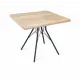 Стол квадратный Sheffilton Sht-tu34 80x80 см дуб цвет дуб светлый