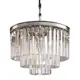 Люстра потолочная IMPERIUMLOFT 191624-22 RH 1920S ODEON CLEAR GLASS FRINGE 9 ламп 20 м² цвет хром