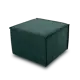 Пуф El todo Джуно_2 Ultra Forest 36x48x82 см цвет темно-зеленый