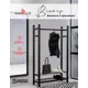 Напольная вешалка Grillux ВЗР2667 100x165x32 см сталь цвет черный