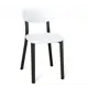 Кухонный стул Sheffilton Sht-s85-2 79x51x46.5 см пластик цвет белый