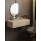 Консоль с бортиком Storys Сиена 110x18x34 см 1 ящик ЛДСП цвет дуб сонома