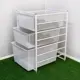 Стойка Соберу сам 73x43x54.5 см с сетчатой корзиной 29 см и двумя 19 см