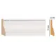 Плинтус напольный Decomaster 193-60/20 (70*16*2000мм)