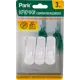 Крючки самоклеящиеся Park 008083 ABS 1.2x1.7 см 3 шт
