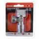 Кран шаровый угловой Terma 1/2"*3/4" с отражателем 722 (тип L86) Латунь