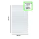 Фасад универсальный для кухонного шкафа Play 50x72x1.8 см МДФ цвет белый