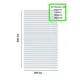 Фасад универсальный для кухонного шкафа Play 50x82x1.8 см МДФ цвет белый