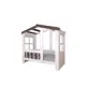 Кровать Рв-мебель Астра 165x160x89.6 см ЛДСП цвет белый/темный дуб