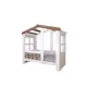 Кровать Рв-мебель Астра 165x160x89.6 см ЛДСП цвет орех/белый