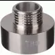 Переходный ниппель Terma 41888 1" никелированный латунь