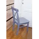 Кухонный стул Zip-mebel Ингольф 90x55x43 см МДФ цвет серый