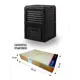 Компостер садовый Bioforce C300L пластик черный 300 л