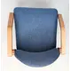 Кухонный стул Zip-Mebel Джуно 57x85x56 см фанера цвет синий/натуральное дерево