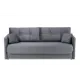 Раскладной диван Ramart design Шерлок 206x92x103 см велюр цвет серый