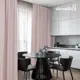 Комплект штор на ленте со скрытыми петлями Shtorkki Pink IR175345-11 87.50x345 см цвет розовый