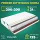 Матрас Sleeptek Premier SoftStrong Norma 200x200x21 см независимый пружинный блок, 2-спальный