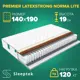 Матрас Sleeptek Premier LatexStrong Norma Lite 140x190x19 см независимый пружинный блок, 1.5-спальный
