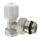 Запорный клапан радиатора угловой V&G Valogin VG-601202 3/4" ВР-НР