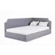 Кровать Costa Джуниор с подъемным механизмом 150x100x203 см правый угол велюр цвет сиреневый
