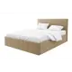 Кровать Costa Веста с подъемным механизмом 130x101x213 см велюр цвет бежевый