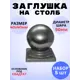 Кованый элемент Royal Kovka Заглушка на столб 40x40 мм шар 50 мм Набор 5 шт