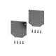 Заглушка Hesby lighting Hsbl_0073 для трекового шинопровода однофазного цвет черный