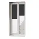 Рулонная штора Унистайл RKRCHERN052150 52x150 см, черный