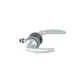 Замок с ручкой Hoppe HCS A1530 Atlanta F1-2серебристый без фальца A=35-45мм backset 60мм