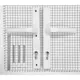 Профильный гарнитур Hoppe 113/2246 London PZ92 RAL9016 белый цвет 57-62мм