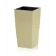 Кашпо URBI Square Prosperplast 33 см 49 л пластик бежевый