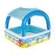 Надувной бассейн Bestway 004856, 140x140x114 см, 265 л с навесом от солнца