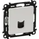 Розетка компьютерная встраиваемая Valena LIFE RJ45 UTP cat 5e цвет белый