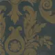 Обои бумажные York Wallcoverings Middlebury синие DL0748 0.68 м