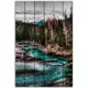 Картина Дом Корлеоне Горная река 40x60 см